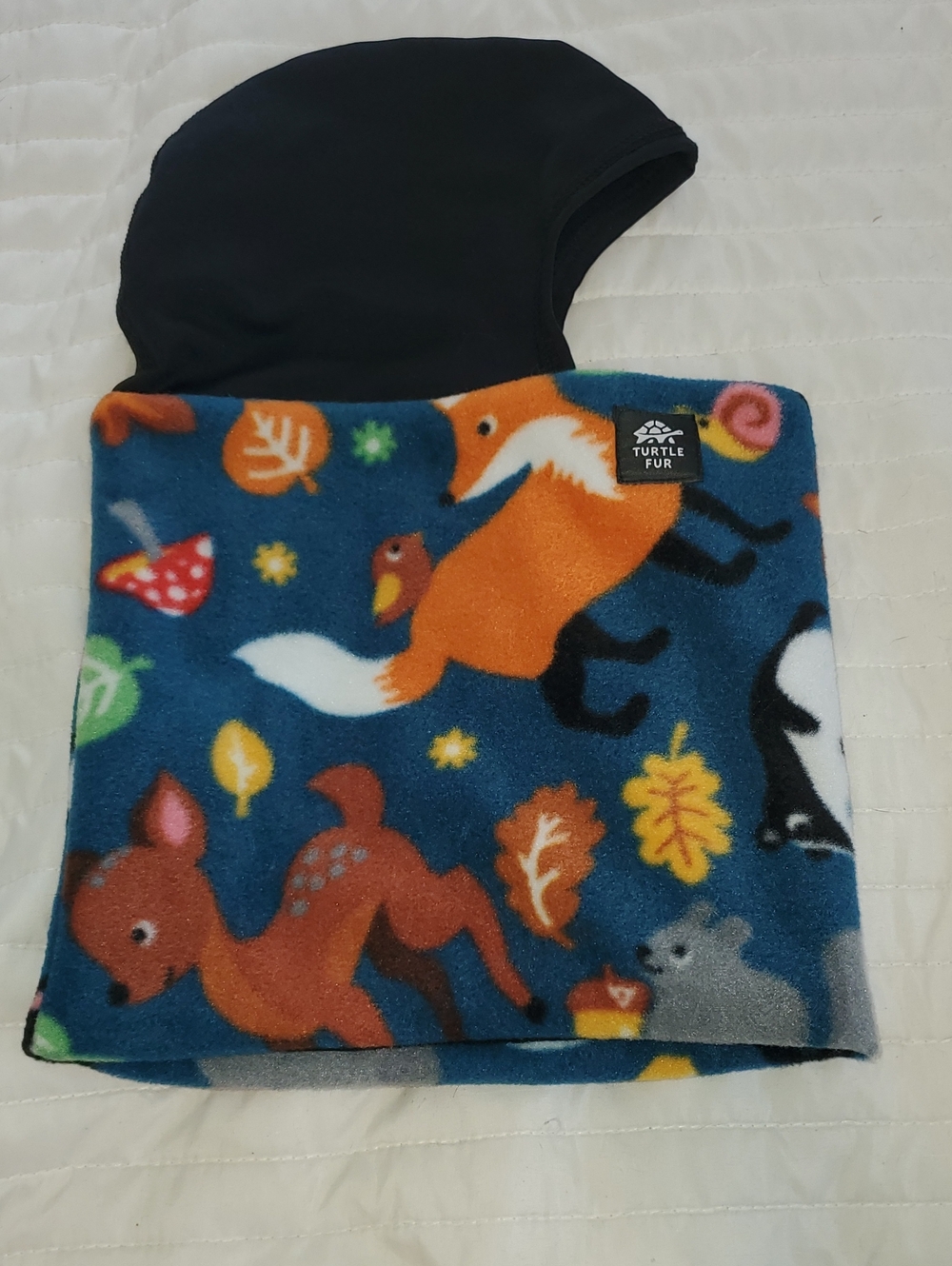 Turtle Fur Kids' Playful Prints Fleece Under Cover Overhood